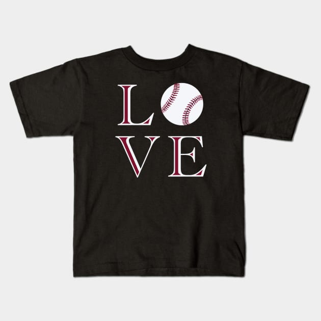 Love for the game of baseball take me out to the ballgame Kids T-Shirt by BrederWorks